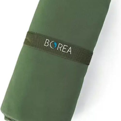 BOREA Πετσέτα Σώματος Microfiber Χακί 80x160cm