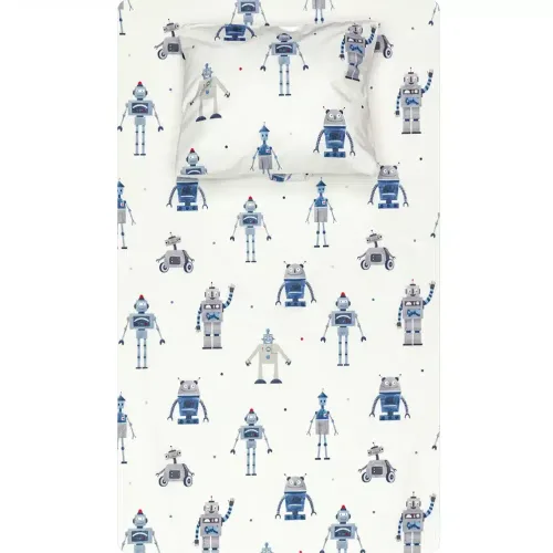 Σεντόνι Σετ 2ΤΜΧ Megabot Moνό Borea 160 x 240 cm + 50x70