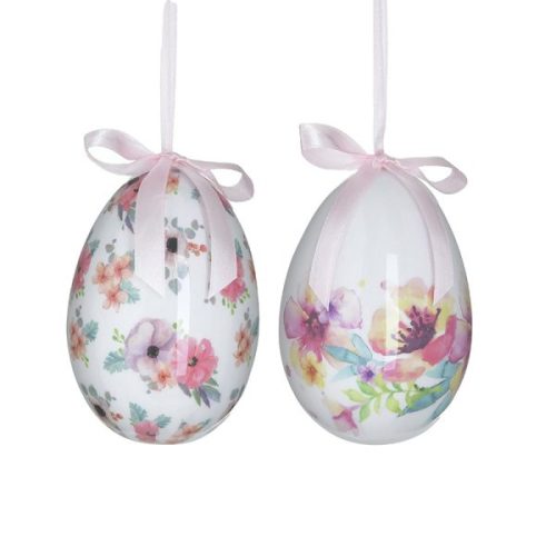 Πασχαλινα Κρεμαστά Πλαστικά Αυγά 6εκ 12 Τεμ.