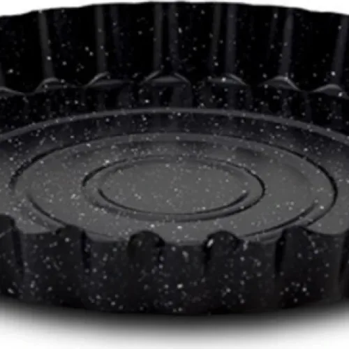 Ανοξείδωτο Ταψί Πίτσας με Επίστρωση Πέτρας 28εκ