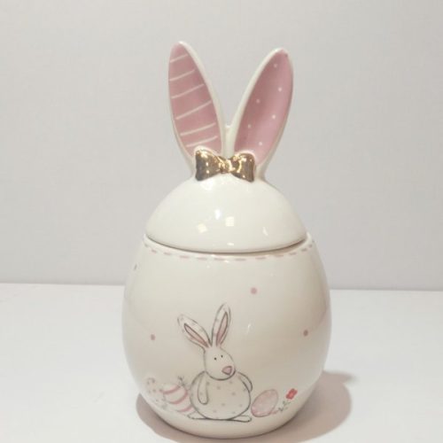 Κεραμικό Αυγό Λαγός με Αποσπώμενο Καπάκι