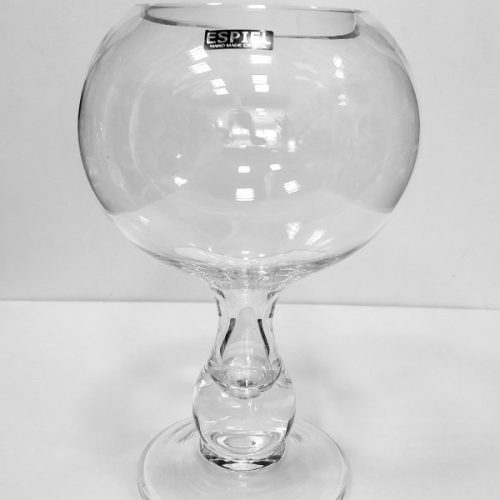 Espiel Δοχείο Γλυκισμάτων με Πόδι Γυάλινο Διάφανο 31x22cm