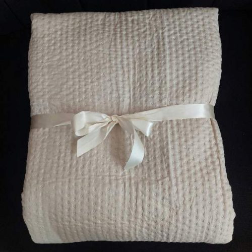 Giorgio Home Κουβερλί Υπέρδιπλο 220x240cm με 2 Μαξιλαροθήκες Απαλό Μπεζ