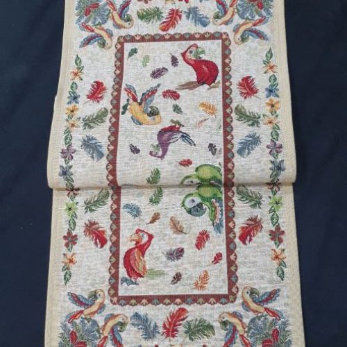 Ράνερ Τραπεζιού Παπαγάλοι 40x100cm
