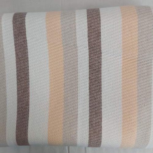 Adam Home Βαμβακερή Κουβέρτα Ριγέ 160x220cm