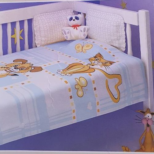 Κουβέρτα Κούνιας Dormina Blue 85% Acrylic 15% Polyester 110x140cm