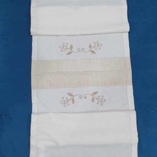 Τραβέρσα Τραπεζιού με Κεντρικό Σχέδιο 50x160cm