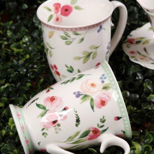 Cryspo Trio Κούπα Πορσελάνης Primavera 330ml σε Κουτί Δώρου 28.096.25