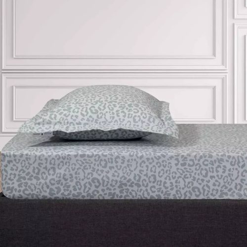 Greenwich Polo Club Μονό Σεντόνι με Λάστιχο Ice Grey