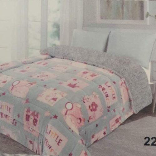 Κουβέρτα Flannel με Sherpa Ουράνιο Τόξο Μονό 150x200cm Κωδ. 22-038