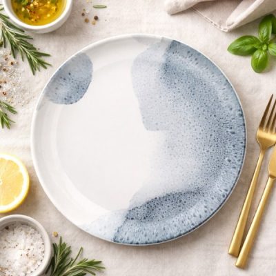 Σερβίτσιο Φαγητού Σετ 20τμχ In-glaze Stoneware Umbria Blue CRYSPO TRIO 25.094.40