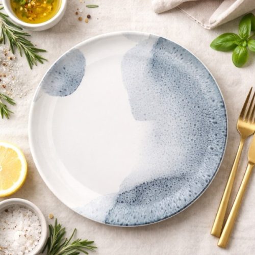 Σερβίτσιο Φαγητού Σετ 20τμχ In-glaze Stoneware Umbria Blue CRYSPO TRIO 25.094.40