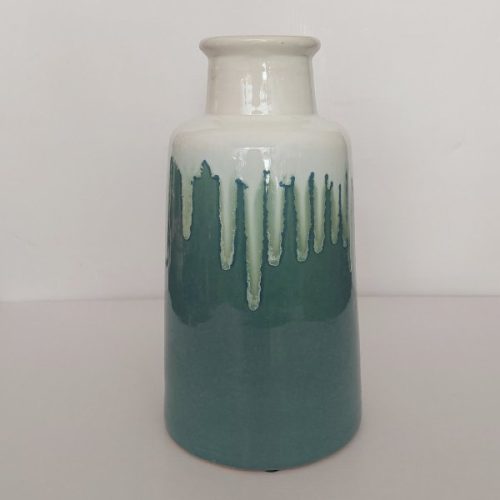 Κεραμικό Βάζο Απαλό Τυρκουάζ 26x14cm