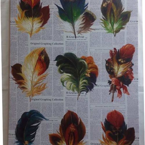 Πίνακας Διακόσμησης με Φτερά