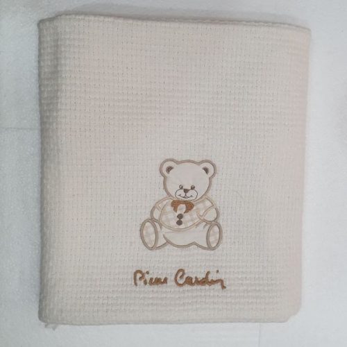 PIERRE CARDIN Πλεκτή Κουβέρτα Αγκαλιάς / Καροτσιού 80x110cm