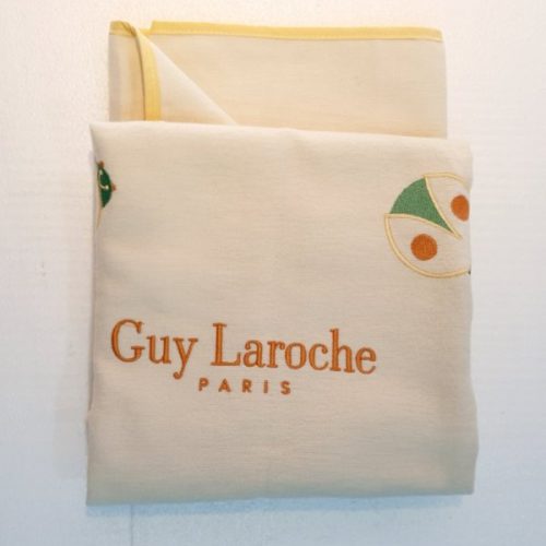 GUY LAROCHE Πάνα Κουβέρτα Εκρού 155x110cm