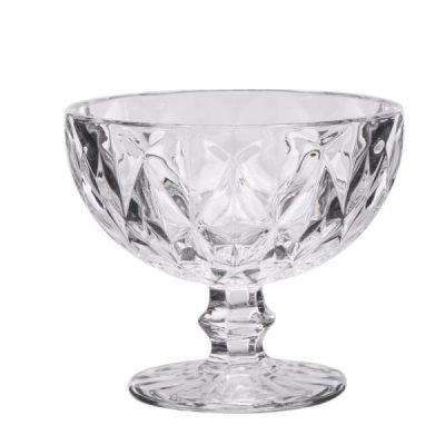 Cryspo Trio Σετ Μπωλ Παγωτού Kare Clear 31cl 6 Τεμ. 52.705.23