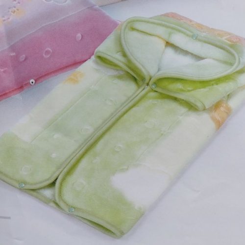 Baby Sac Gold 80x90cm Green Belpla 85% Acrylic 15% Polyester