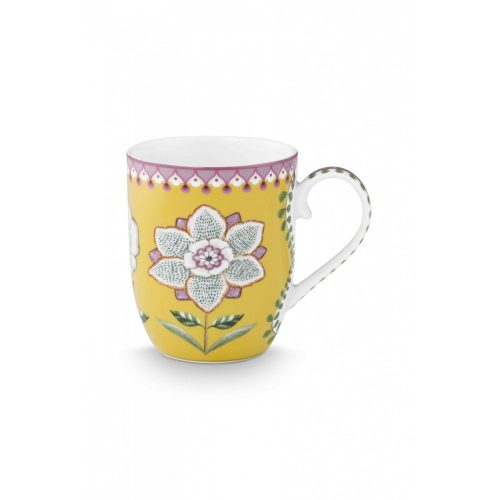 Pip Studio Πορσελάνινη Κούπα Lily & Lotus Yellow Large