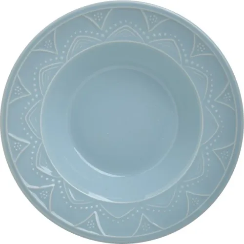 Inart Πιάτα Βαθιά Πορσελάνης 6 τμχ