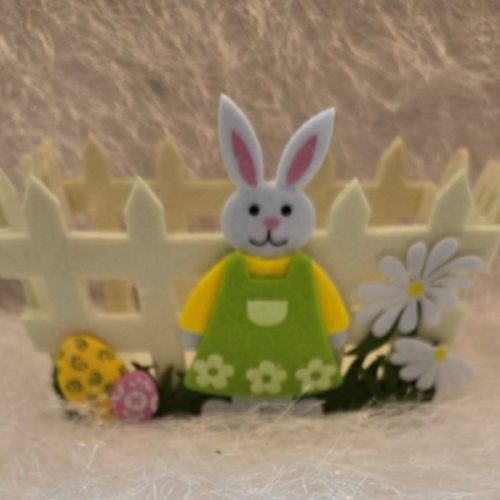 Τσόχινο Καλάθι Λαγός με Περίφραξη