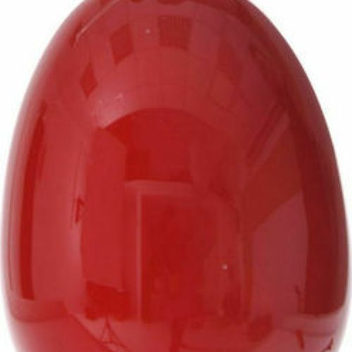 Αυγό Κόκκινο Πλαστικό 7,5εκ