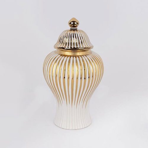 Estheti Διακοσμητικό Βάζο με Καπάκι Φ19.5x41cm 752-20194