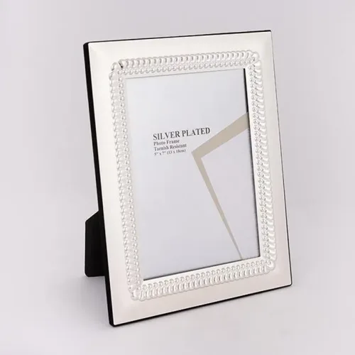 Estheti Home Κορνίζα Μεταλλική Επάργυρη Silver 13x18cm 756-10021