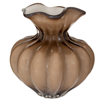 ELEPHANT Γυάλινο Βάζο Φ22x25 εκ.