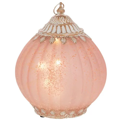 Φανάρι με Φως LED Pink 15x15x19cm 92575