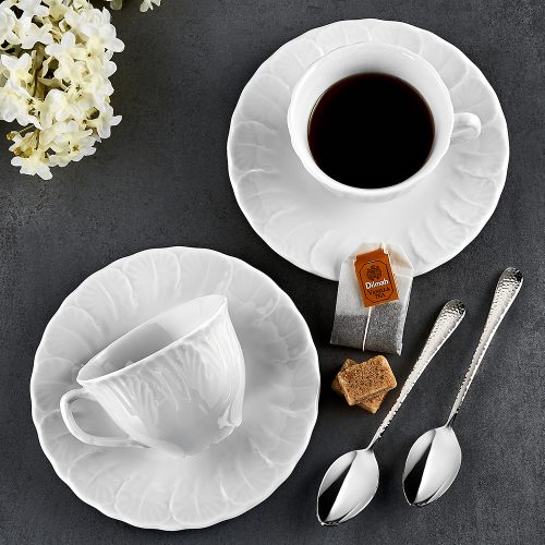 Σετ 6τμχ Φλιτζάνια Τσαγιού Jasmine White