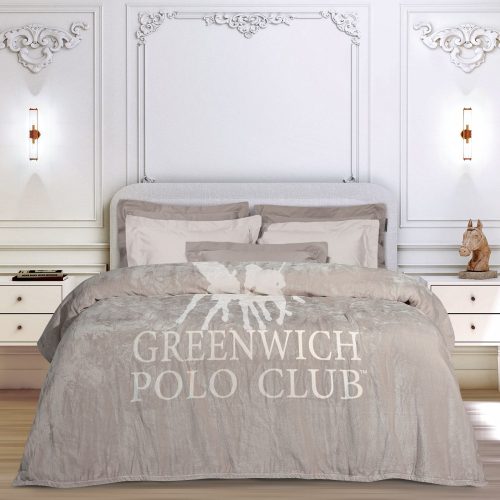 Greenwich Polo Club Μονή Κουβέρτα Fleece Taupe