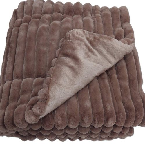 Κουβερτοπάπλωμα Μονό Καφέ 160x220 cm