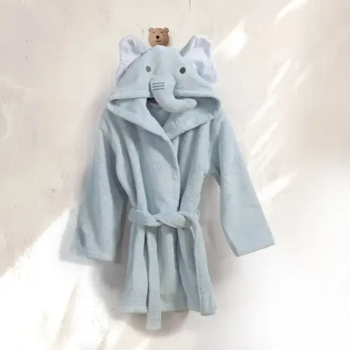 Βαμβακερό Μπουρνούζι Favorite Toys, Light Blue- Nef Nef