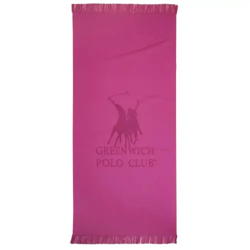 Βαμβακέρη Πετσέτα Θαλάσσης Φούξια - Greenwich Polo Club