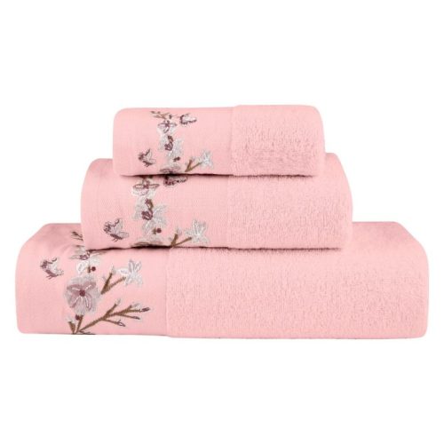 Σετ Πετσέτες 3τμχ Cherry Blossom – Πούδρα Borea