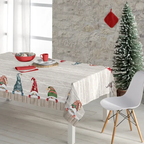 Τραπεζομάντηλο Χριστουγεννιάτικο Gnomos – Borea Home Textiles