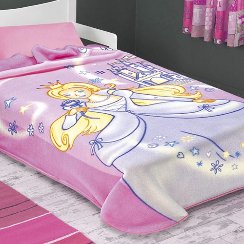 Κουβέρτα Βελουτέ Μονή 160×220 cm Belpla Ισπανίας Pink